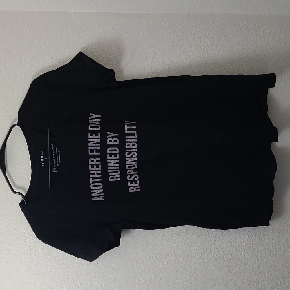 Black T shirt